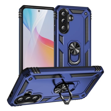 Противоударный чехол HMC 360 Degree Rotating Holder на Samsung Galaxy A36 5G - синий