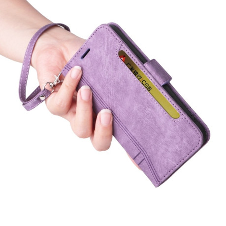Чохол-книжка BETOPNICE Dual-side Buckle Leather для Vivo V25 / V25e 4G Global - фіолетовий