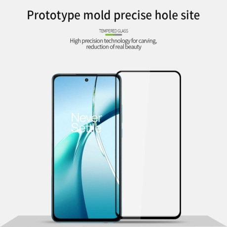 Захисне скло PINWUYO 9H 3D Full Screen для OnePlus Nord CE4 Lite - чорне