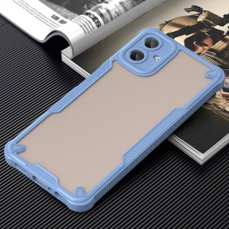 Протиударний чохол Armor Glaze PC Hybrid TPU для Samsung Galaxy A06 - синій