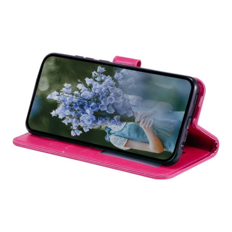 Чохол-книжка Totem Flower для Xiaomi 15 Pro - червоний