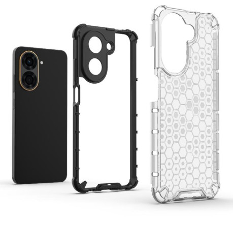 Противоударный чехол Honeycomb на Xiaomi Redmi A5 4G 171.7mm / Poco C71 - зеленый