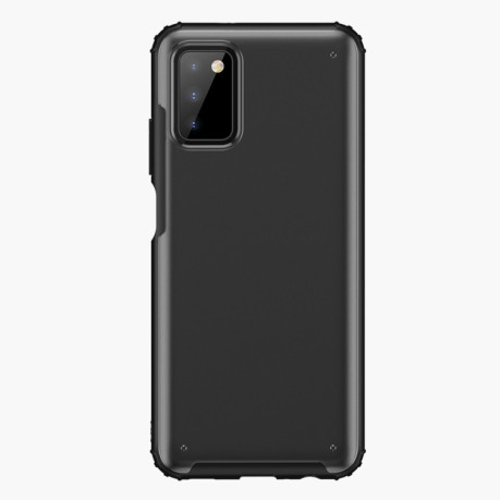 Ударозащитный чехол Four-corner на Samsung Galaxy A03s - черный