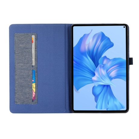 Чохол-книжка Fabric Leather для Xiaomi Pad SE 8.7 4G - синій