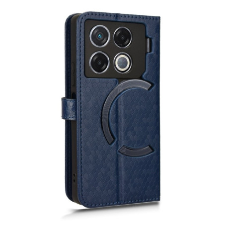Чехол-книжка Honeycomb Dot для Infinix GT 20 Pro - синий