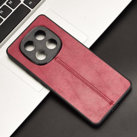 Ударозахисний чохол Sewing Cow Pattern для Redmi Note 14 Pro 4G - червоний