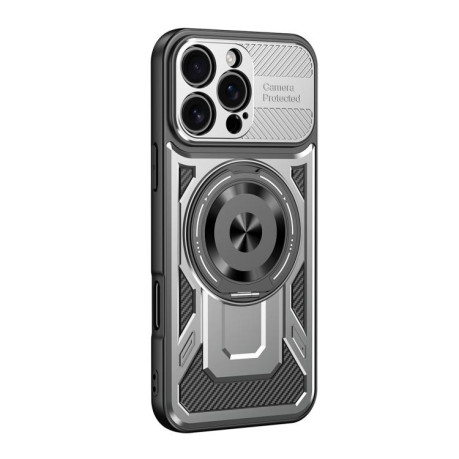 Протиударний чохол Armor Rotating Holder MagSafe на iPhone 16e - сірий
