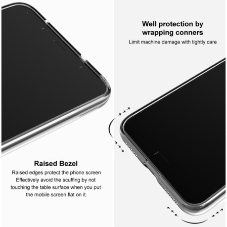 Протиударний чохол IMAK UX-5 Series для Google Pixel 8 Pro - прозорий