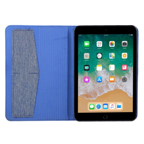 Чехол-книжка Cloth Teature для iPad mini 6 2021 - синий