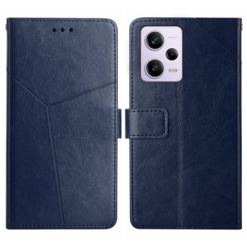 Чехол-книжка Y-shaped Pattern для Xiaomi Redmi Note 12 Pro 5G/Poco X5 Pro - синий