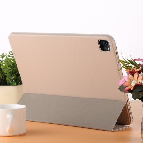 Чехол 3-fold Solid Smart Case для iPad Pro 12.9 (2020) - серый