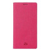 Чохол-книжка HMC Samsung Galaxy A51 - пурпурно-червоний