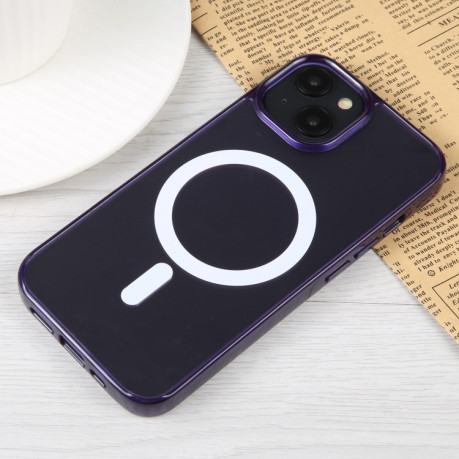 Чехол GEBEI MagSafe Magnetic для iPhone 15 - фиолетовый