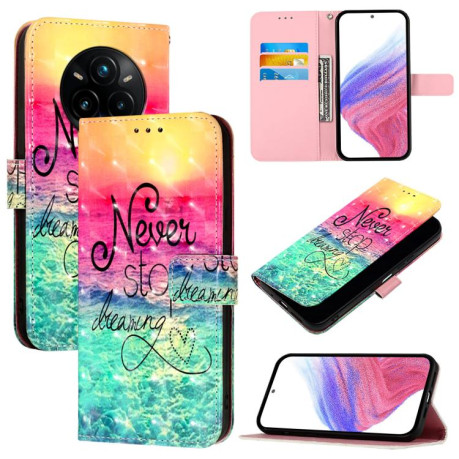Чехол-книжка 3D Painting для Realme 14 Pro+ 5G - Dreams