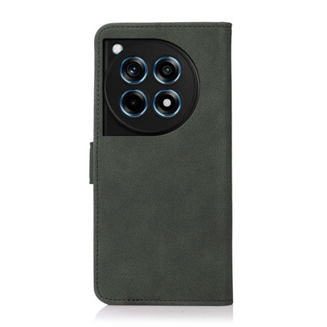 Чохол-книжка KHAZNEH Matte Texture для OnePlus 12R/Ace 3 - зелений