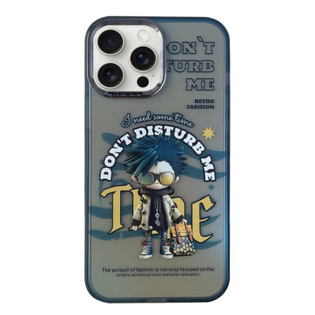 Противоударный чехол Aurora Series Painted Pattern для iPhone 15 Pro - Glasses Boy