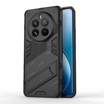 Противоударный чехол Punk Armor для Realme 12 Pro / 12 Pro+ - черный