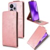 Флип- чехол с застёжкой Escase для Realme 15 5G / 15 Pro 5G — розовое золото