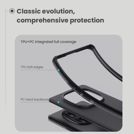 Протиударний чохол NILLKIN Frosted Shield Pro Magnetic Magsafe для Xiaomi Redmi Note 14 Pro 5G/Poco X7 - чорний