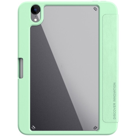 Противоударный чехол-книжка NILLKIN для iPad mini 6 - зеленый