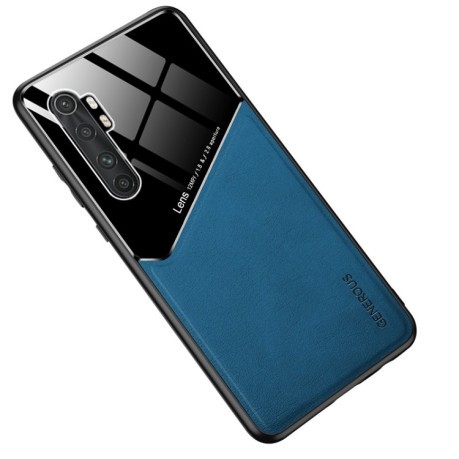 Противоударный чехол Organic Glass для Xiaomi Mi Note 10 Lite - синий