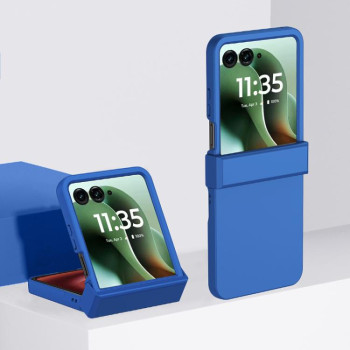 Протиударний чохол 3 in 1 Skin Feel PC для Motorola Razr 60 Ultra - світло-синій