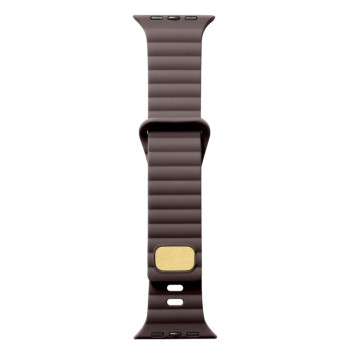 Pемешок Breathable Skin-friendly для Apple Watch Series 8/7 41mm / 40mm / 38mm - коричневый