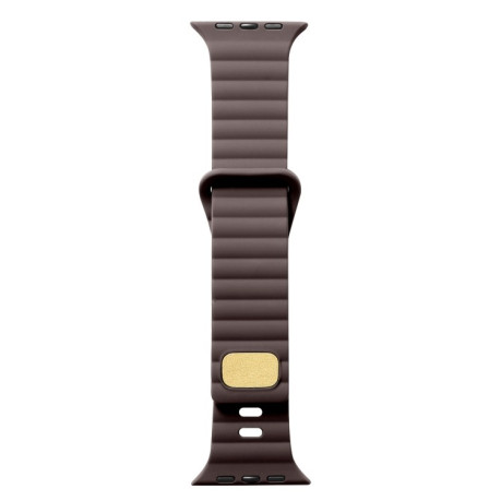 Pемінець Breathable Skin-friendly для Apple Watch Ultra 49mm / Series 8/7 45mm / 44mm / 42mm - коричневий