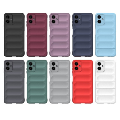 Силиконовый чехол Magic Flannel для Samsung Galaxy A06 4G - синий