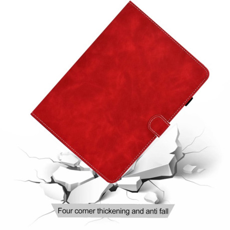 Чехол-книжка Cowhide Texture на iPad Pro 11 (2020) /Air 4 10.9 2020 / Pro 11 2018 - красный