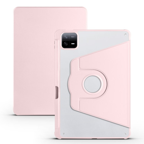 Чохол-книжка 360 Degree Magnetic Rotation Holder для Xiaomi Pad 6 Pro/Pad 6 - рожевий