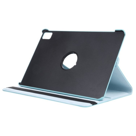 Чехол-книжка 360 Degree Rotation Litchi для iPad Pro 11 2024 - голубой