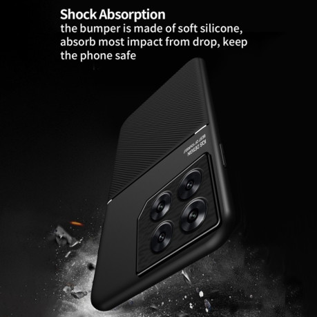 Противоударный чехол Tilt Strip Grain на Infinix GT 20 Pro - красный