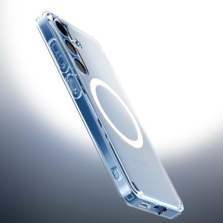 Оригінальний чохол Spigen Ultra Hybrid Mag Case для Samsung Galaxy S25+Plus - Clear