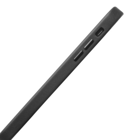 Шкіряний чохол QIALINO Cowhide Leather Case для iPhone 12 Pro Max - чорний