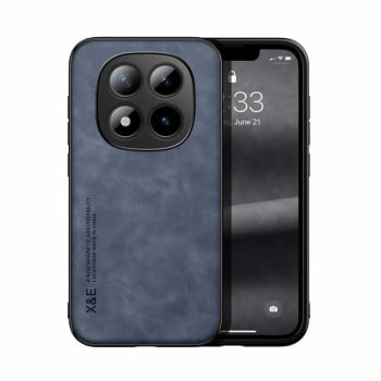 Противоударный чехол Skin Feel Magnetic для Poco 8 Pro/Redmi Note 15 Pro+ — синий