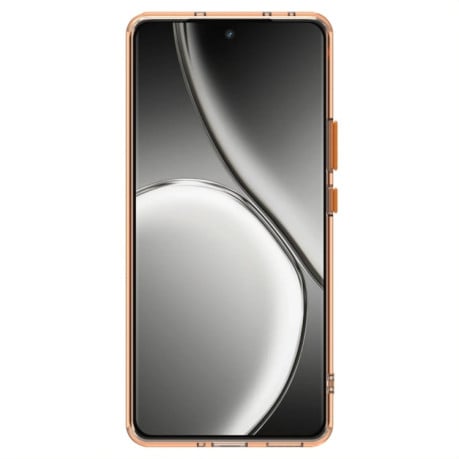Противоударный чехол Candy Series для Realme GT 6 Global - оранжевый