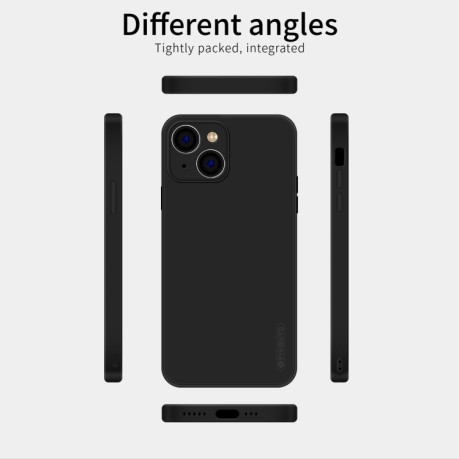 Противоударный чехол PINWUYO Sense Series для iPhone 15 - зеленый
