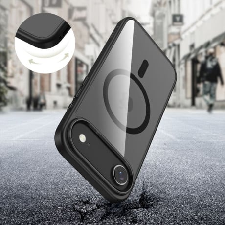 Чохол Tech-Protect MagFlex MagSafe на iPhone Air - Clear Black