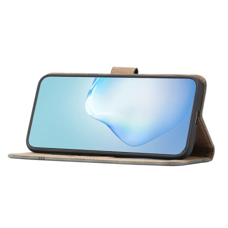 Чохол-книжка Skin-feel Stitching Leather для Motorola Moto G75 - червоний