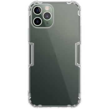 Противоударный силиконовый чехол NILLKIN Nature на iPhone 12/12 Pro - белый