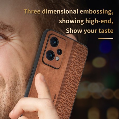 Противоударный чехол AZNS 3D Skin Feel для Realme 9 Pro/OnePlus Nord CE 2 Lite 5G - черный