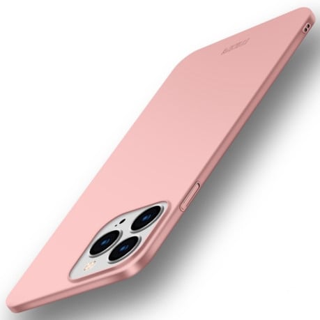 Ультратонкий чохол MOFI Frosted PC на iPhone 15 Pro Max - рожеве золото
