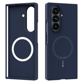 Силіконовий чохол ABEEL з MagSafe і м'яким покриттям на Samsung Galaxy Fold8 Ultra 5G — синій