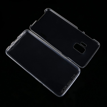Ультратонкий двусторонний  силиконовый  чехол на Samsung  Galaxy S9/G960  0.75mm-прозрачный