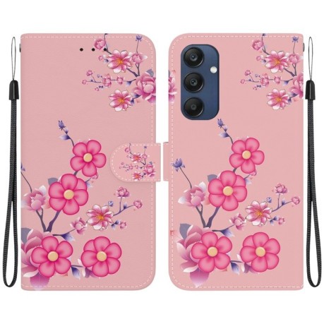 Чохол-книжка Colored Drawing Series для Samsung Galaxy M35 - Blossoms