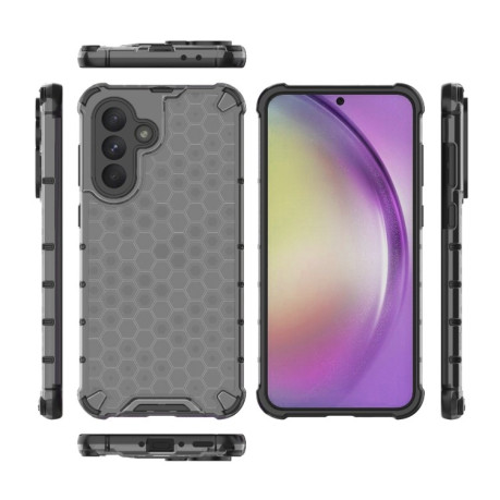 Противоударный чехол Honeycomb на Samsung Galaxy A36 5G - черный