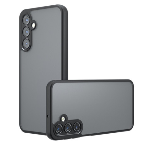 Противоударный чехол Armor Precise Hole PC Hybrid TPU для Samsung Galaxy A56 5G - черный