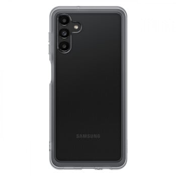 Оригинальный чехол Samsung Soft Clear Cover для Samsung Galaxy A04s/A13 5G black (EF-QA136TBEGWW)