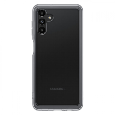 Оригинальный чехол Samsung Soft Clear Cover для Samsung Galaxy A04s/A13 5G black (EF-QA136TBEGWW)